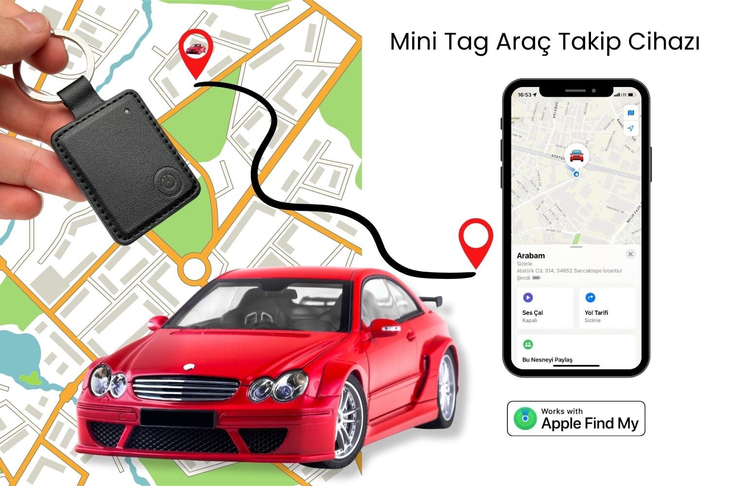 MiniTag Araç Takip Cihazı