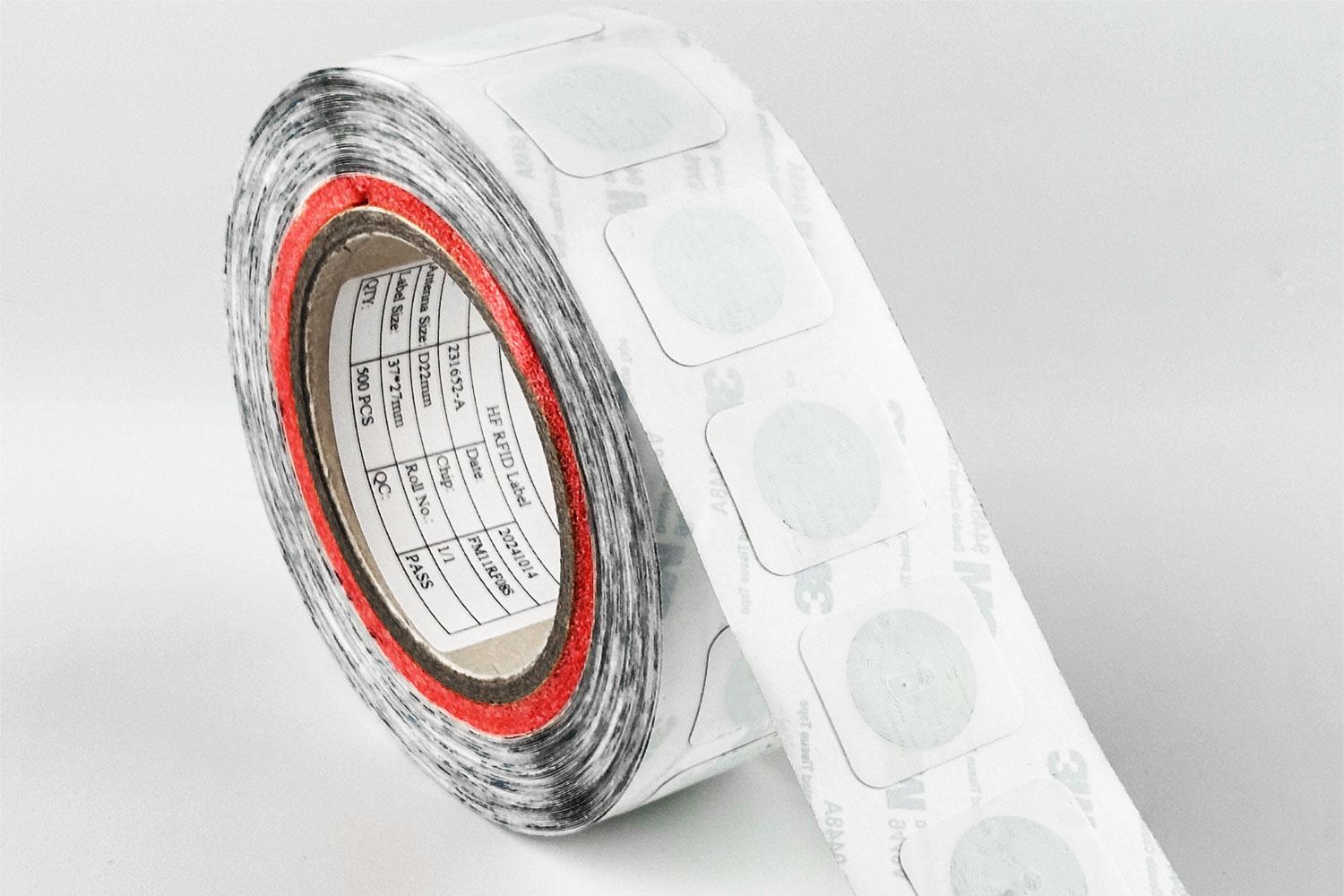 NFC Etiket 37*27 Mm F08S - PET - 3M9448A Güçlü yapıştırıcı