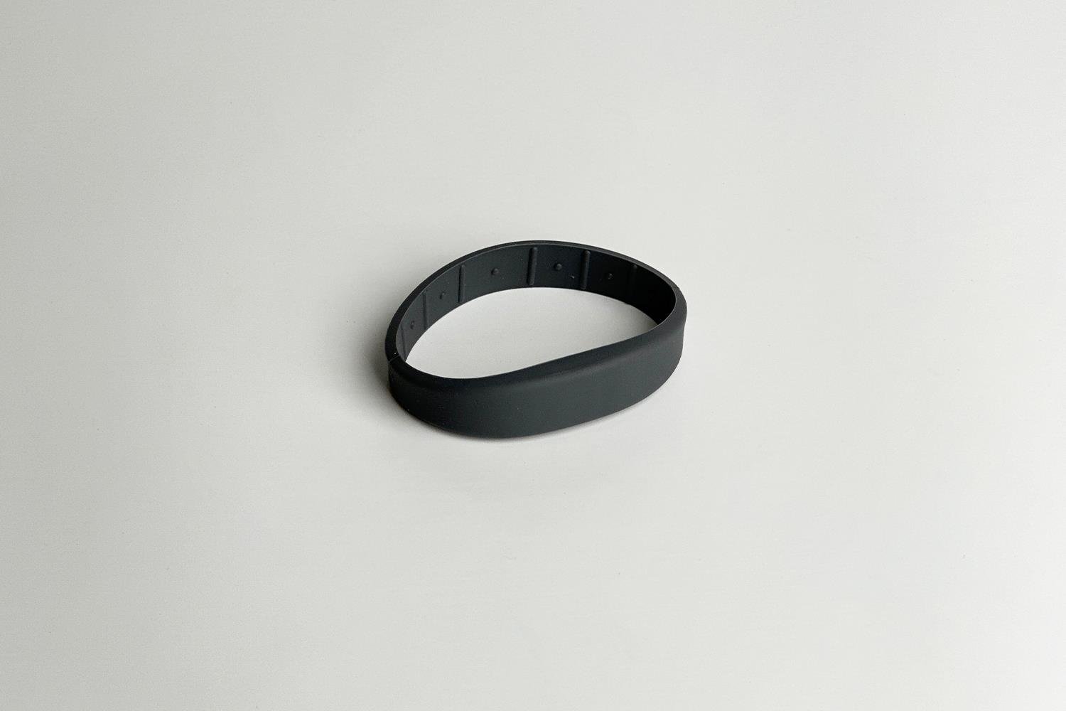 NFC FM08 Silikon Bileklik - Dark Gri