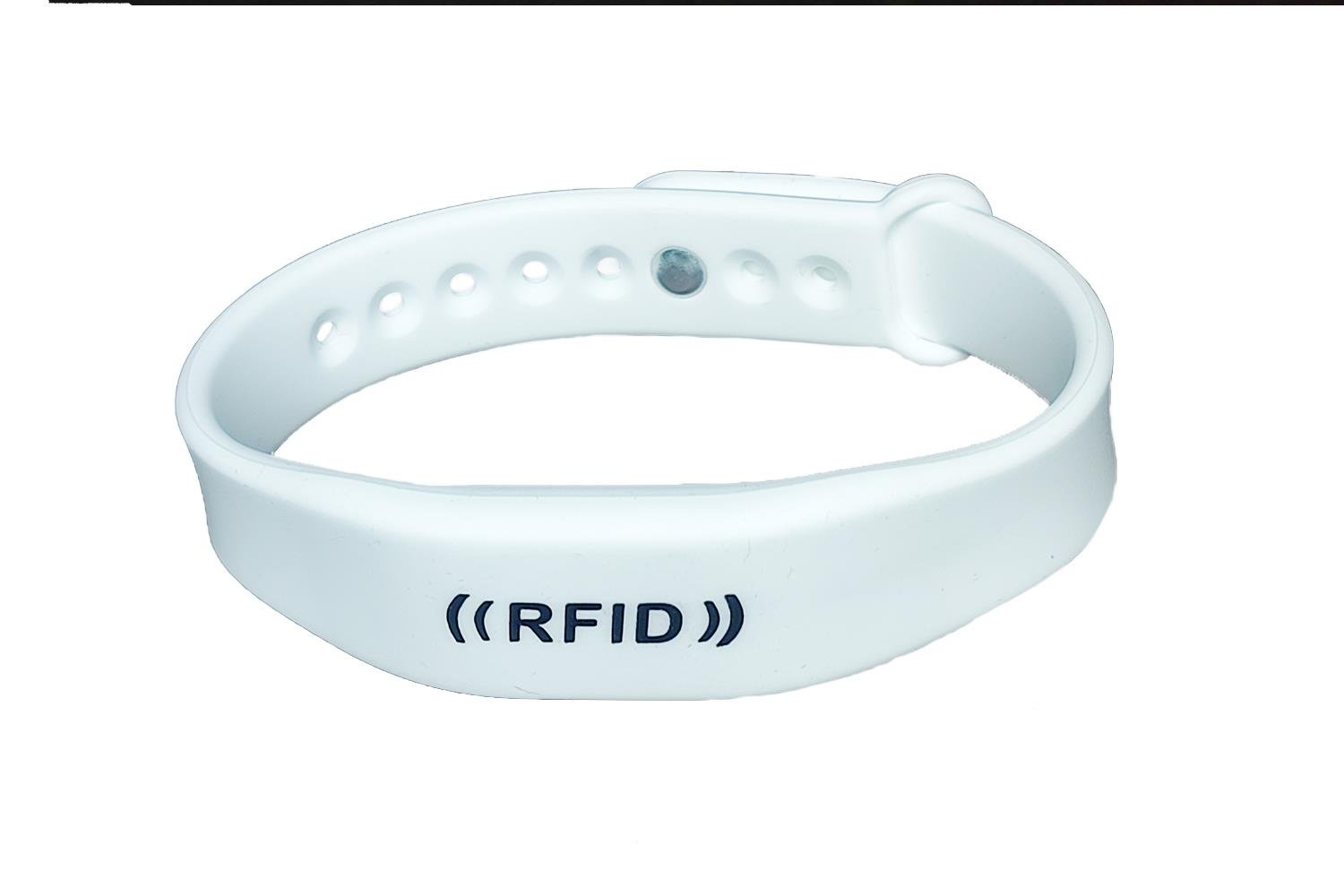 NFC / HF RFID Bileklik beyaz