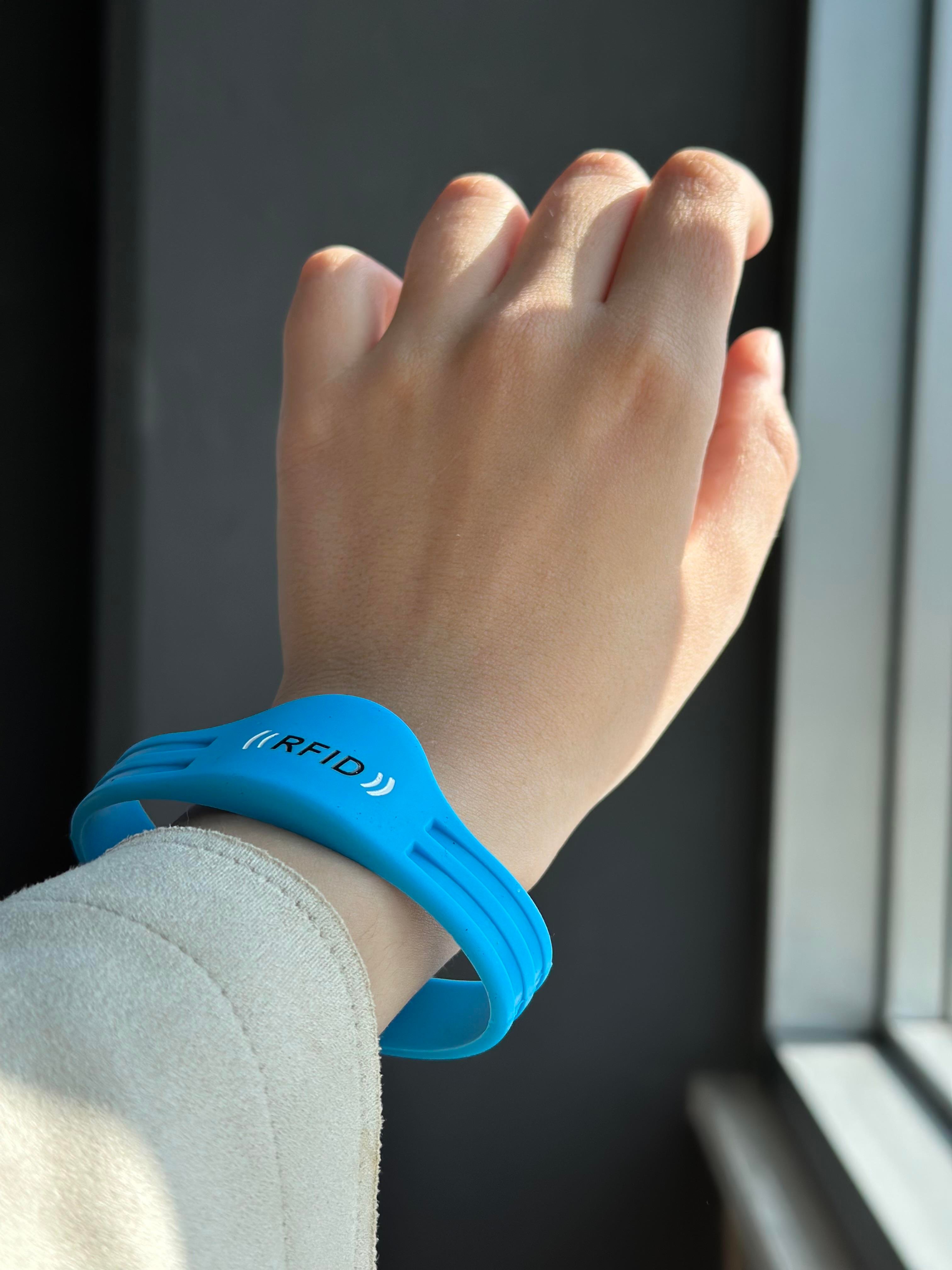 NFC / HF RFID Bileklik mavi G04