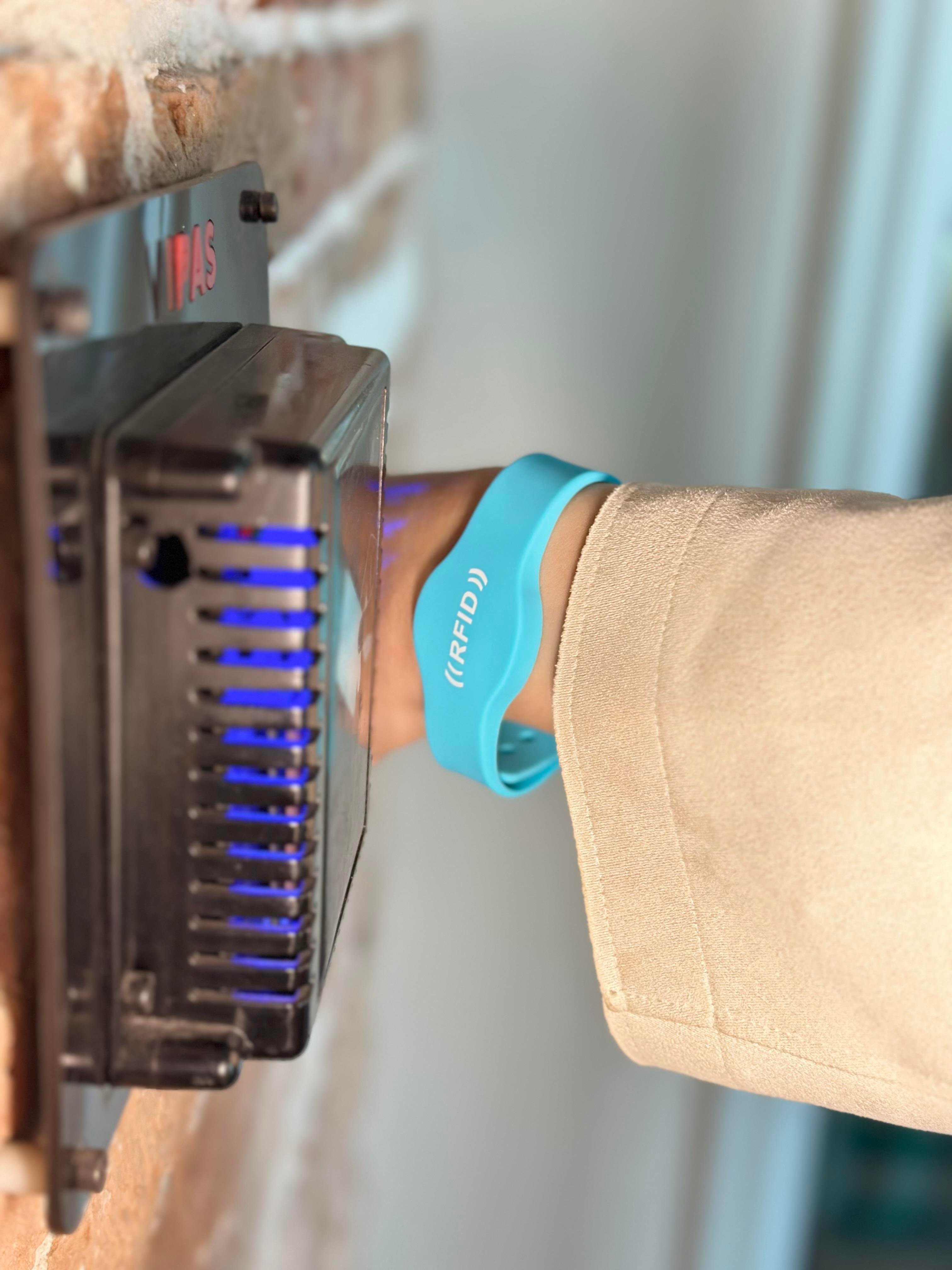 NFC / HF RFID Bileklik Mavi G08