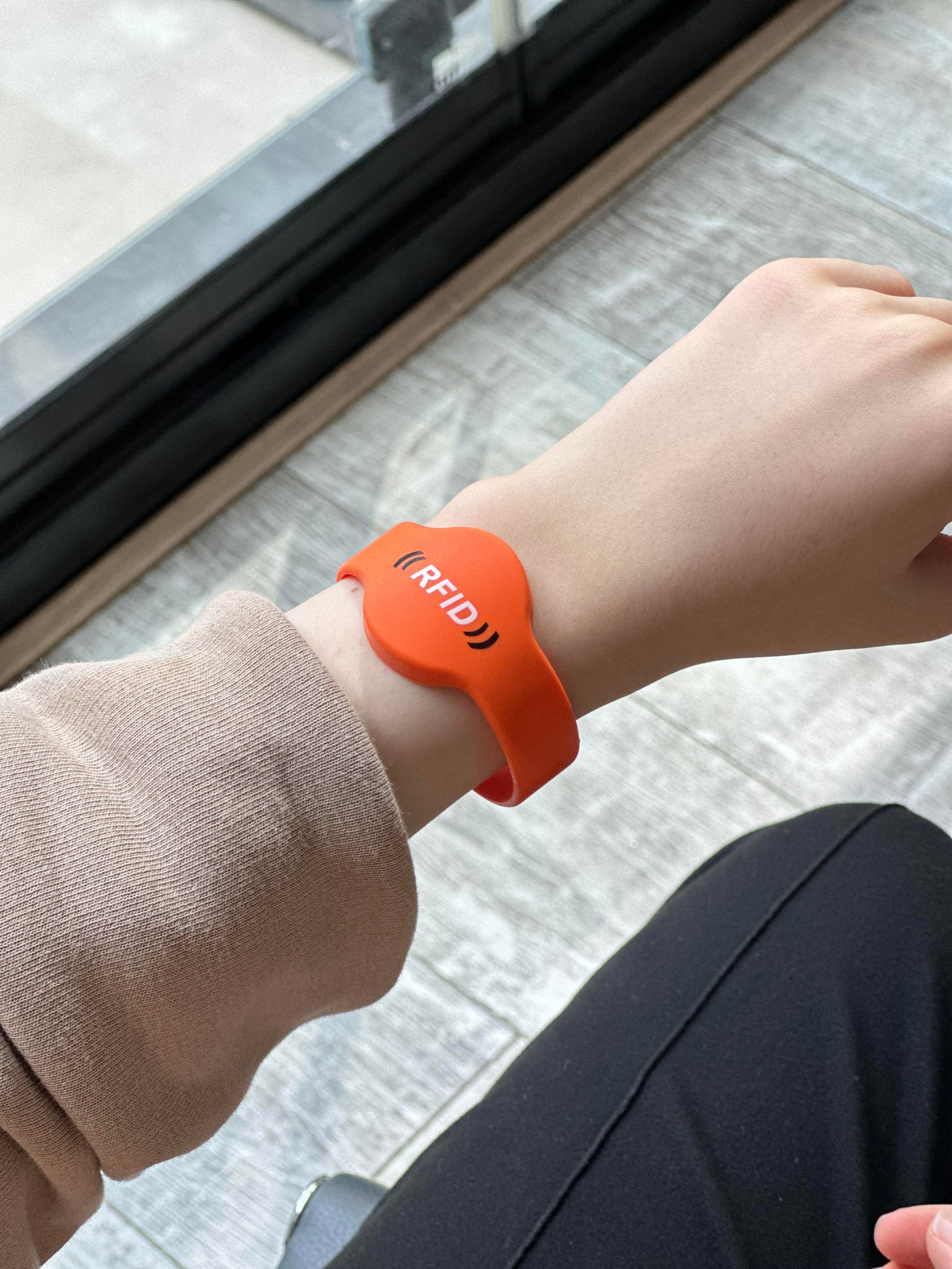 NFC / HF RFID Bileklik Turuncu G02