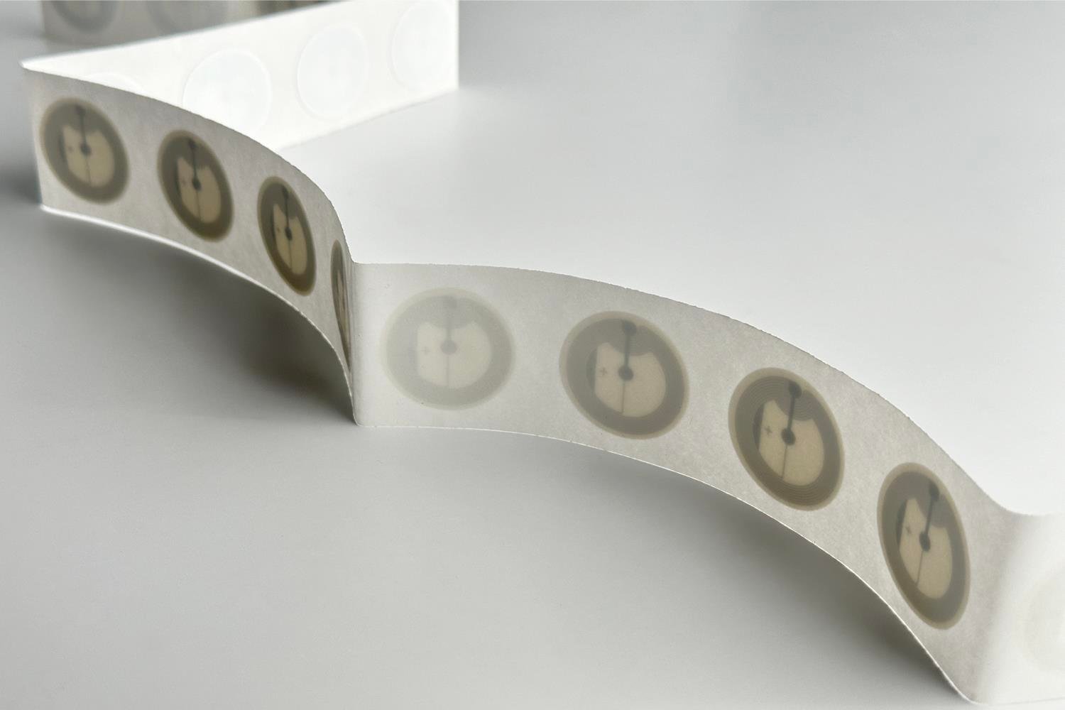 NFC NTAG213 Kırılgan Etiket Dia 30mm