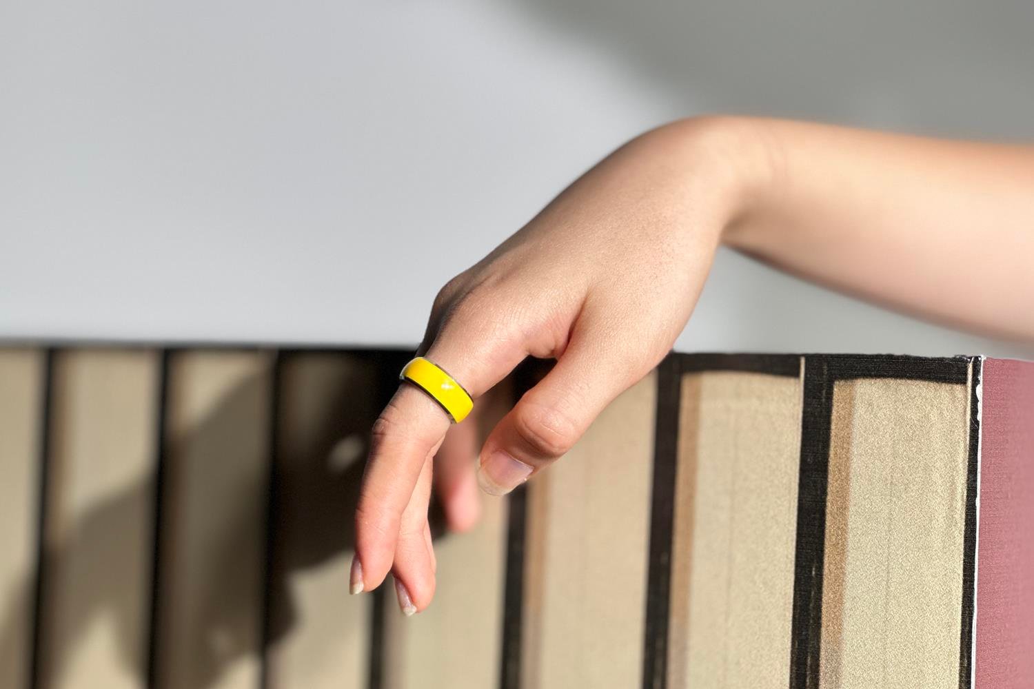 NFC Yüzük Metal Sarı