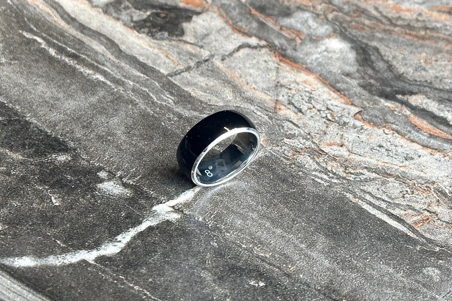 NFC Yüzük Metal Siyah