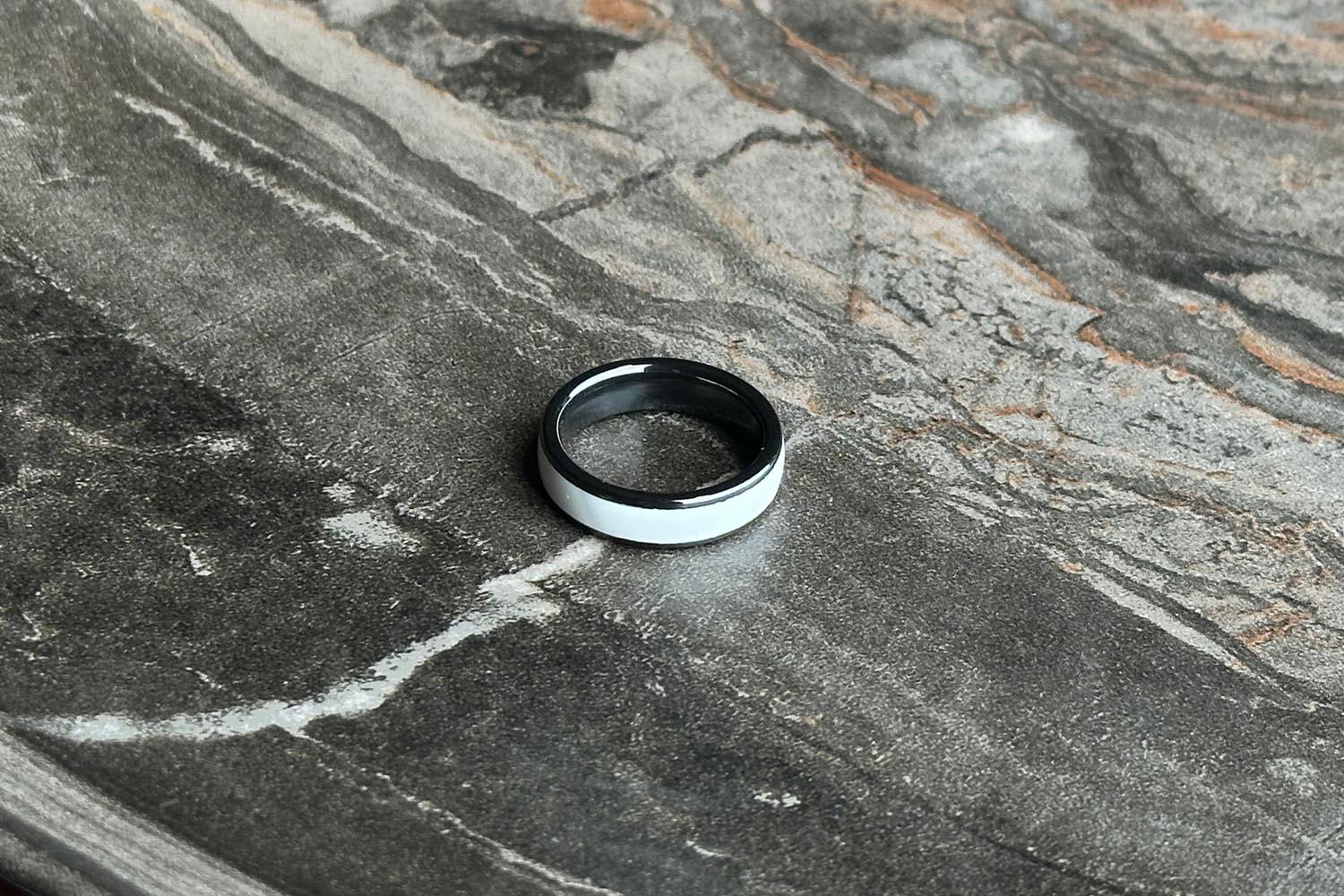 NFC Yüzük Seramik Beyaz