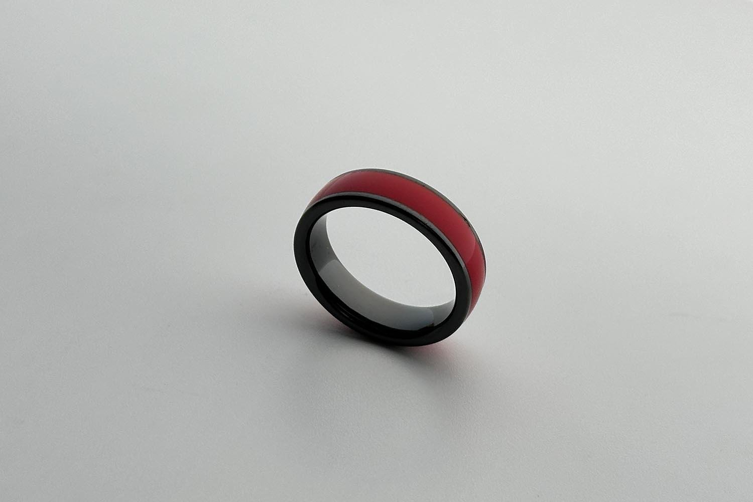 NFC Yüzük Seramik Kırmızı