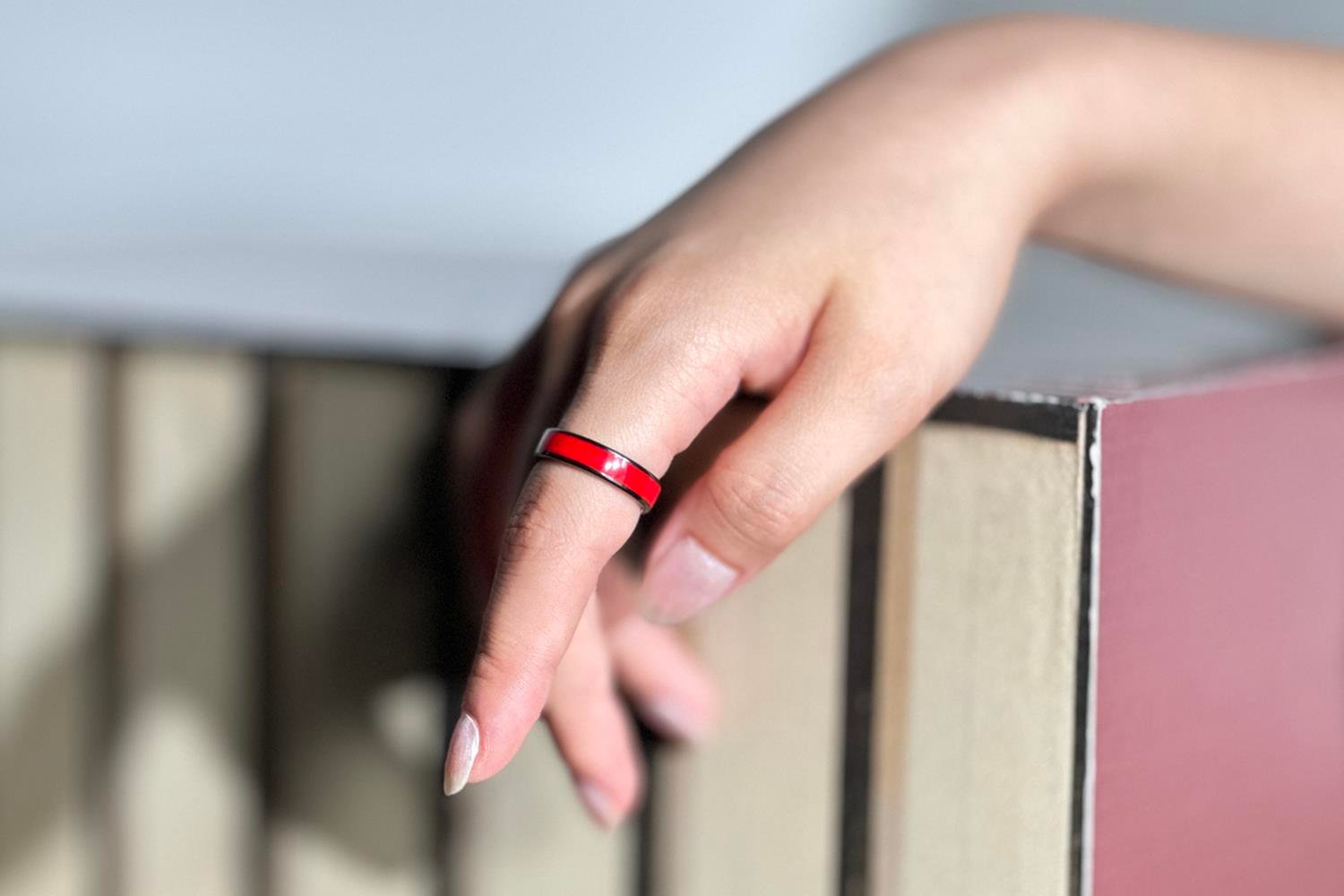 NFC Yüzük Seramik Kırmızı