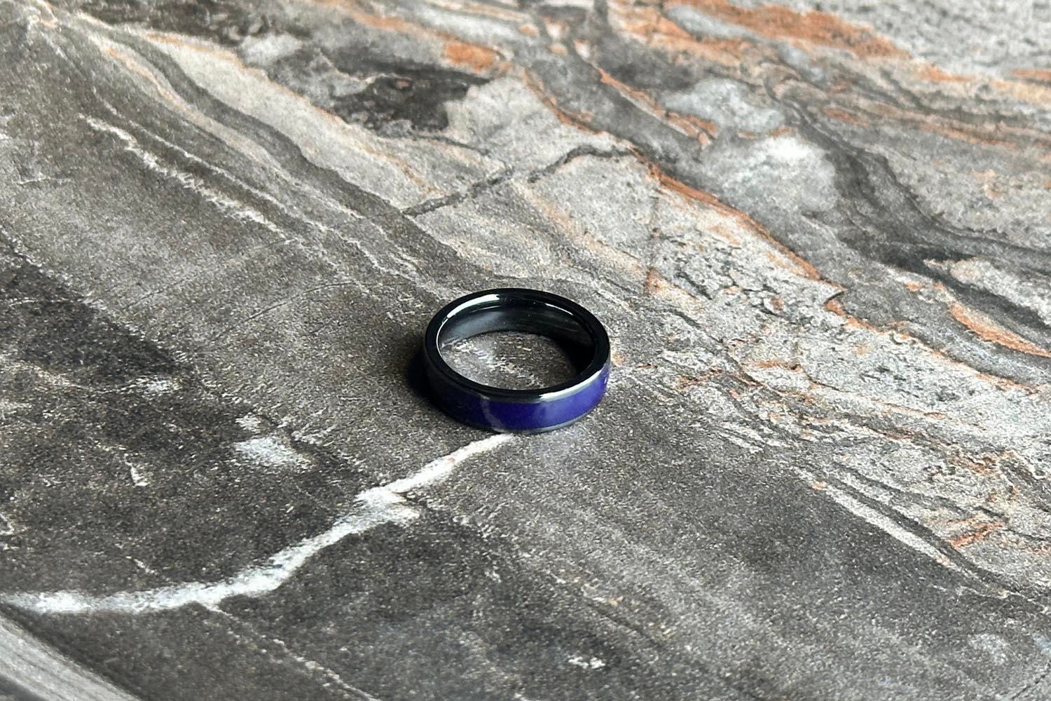NFC Yüzük Seramik Lacivert
