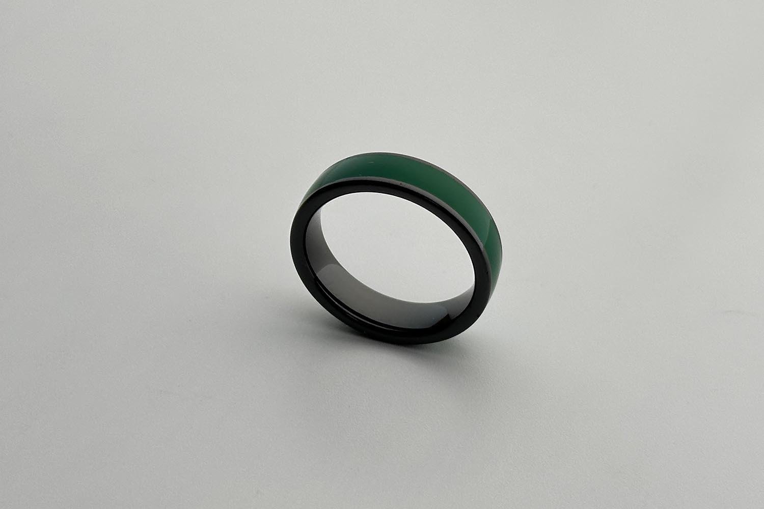 NFC Yüzük Seramik Yeşil