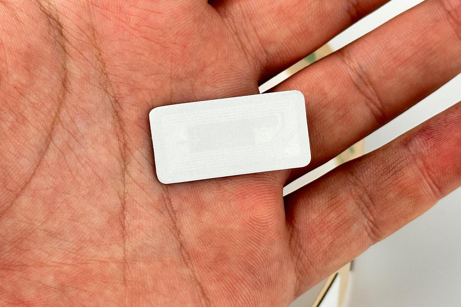 NTAG213 Çipli Metal Üstü NFC Etiketler Özel Boyut 30*15mm