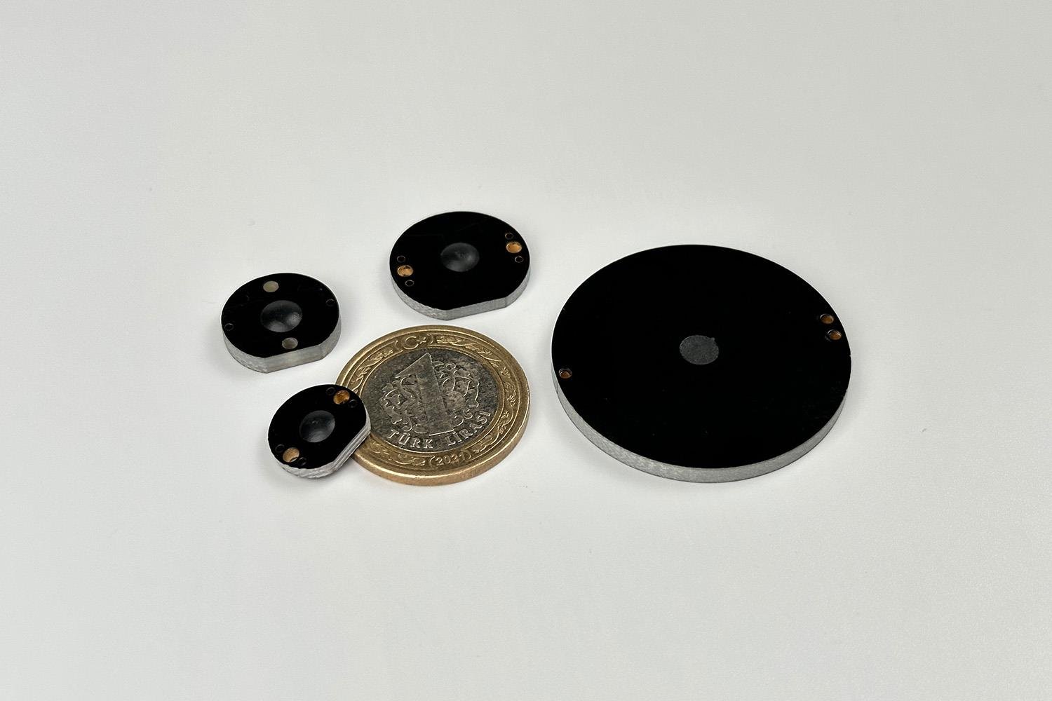 PCB Yuvarlak Metal Üstü RFID Etiket Numune Paketi