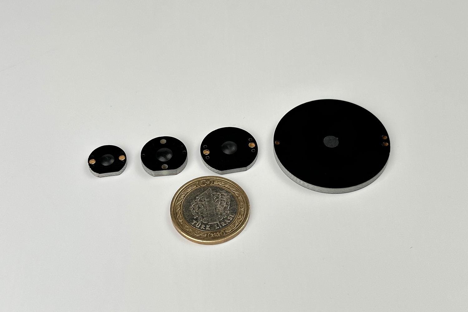 PCB Yuvarlak Metal Üstü RFID Etiket Numune Paketi