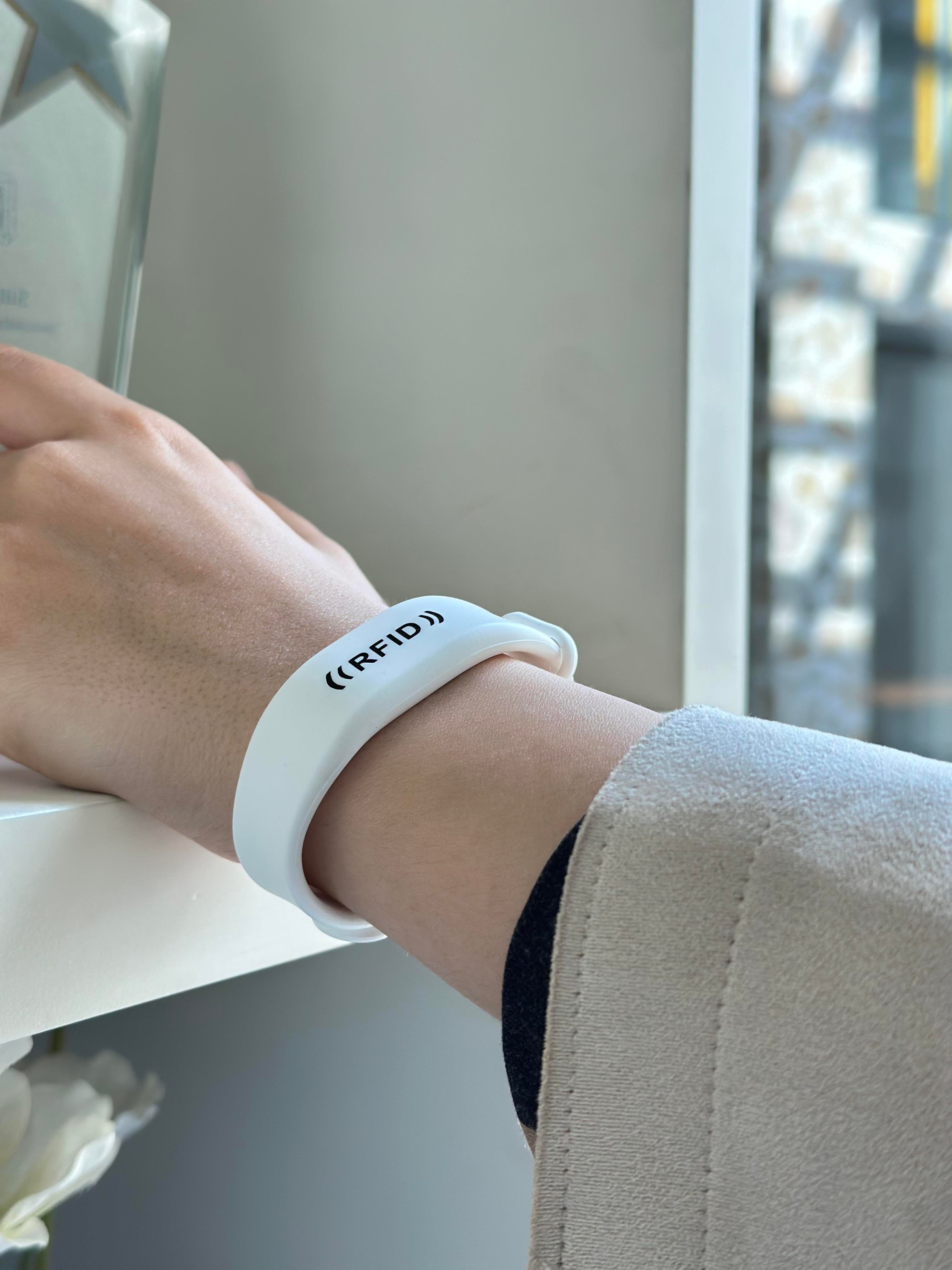 Proximity RFID Göstergeç Silikon Bileklik