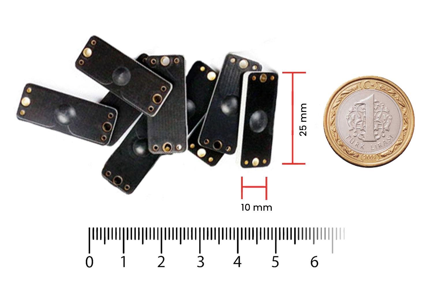 RFGate Erişim Kontrolü İçin RFID Etiket 25x10mm