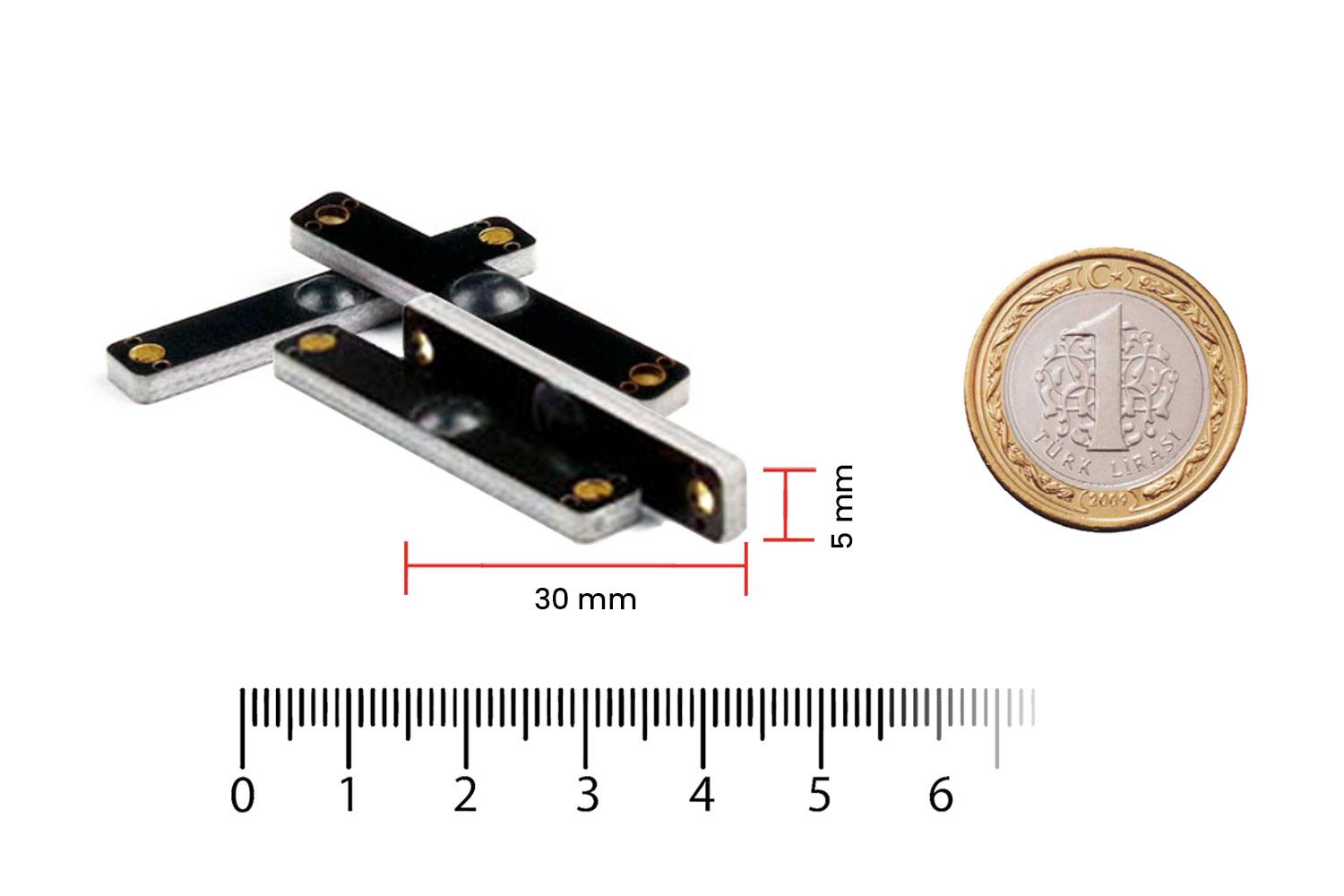 RFGate IOT Varlık Takibi İçin Pasif RFID Etiket 30x05mm