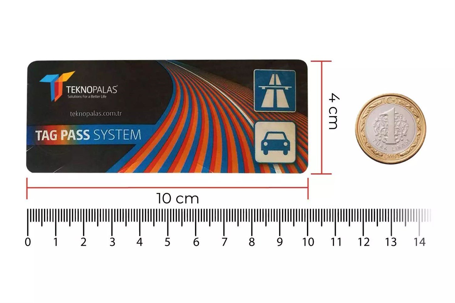 RFGate M3 UHF RFID Araç Etiketi