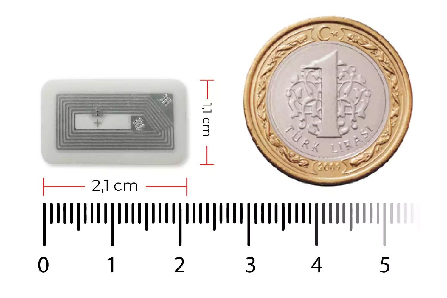 RFGate NF21601 NFC / HF RFID Etiket