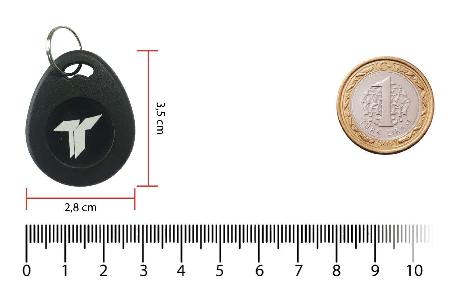 RFGate NF70 NFC Siyah Anahtarlık