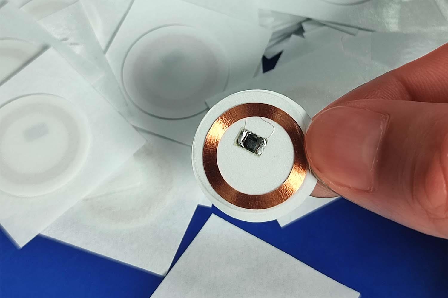 RFGate Proximity Etiket 25mm Şeffaf 125 khz