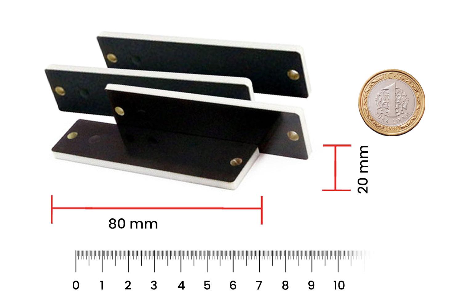 RFGate Rfid Metal Üstü Palet Takip Etiketi 80x20mm