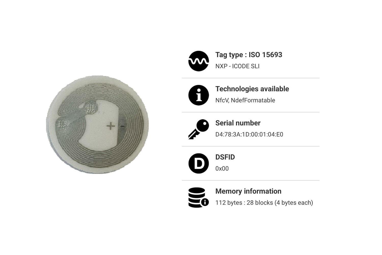 RFGATE RFWL-D30 NFC Etiket