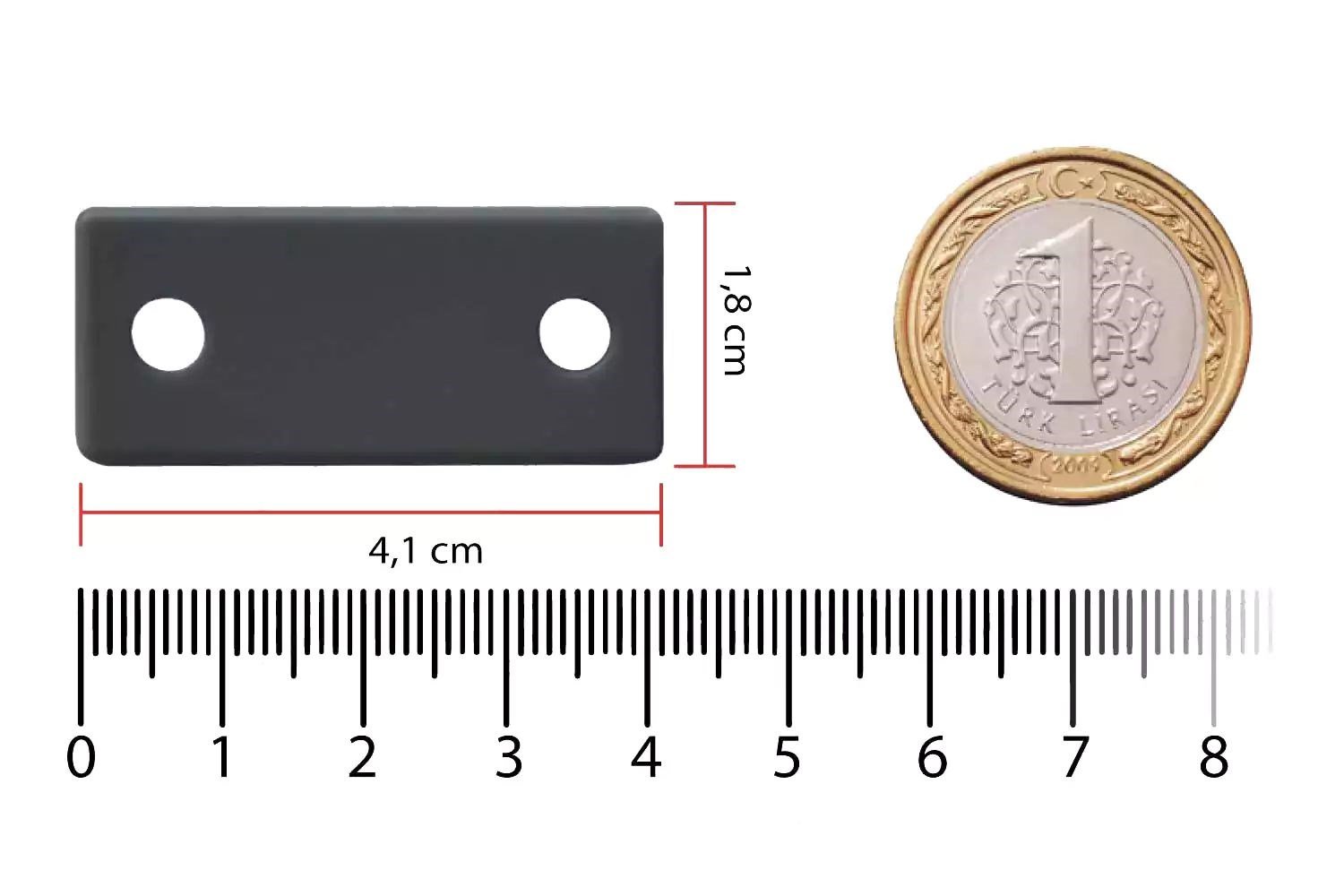 RFGATE RMM-XS01 Metal Üstü RFID Etiketi