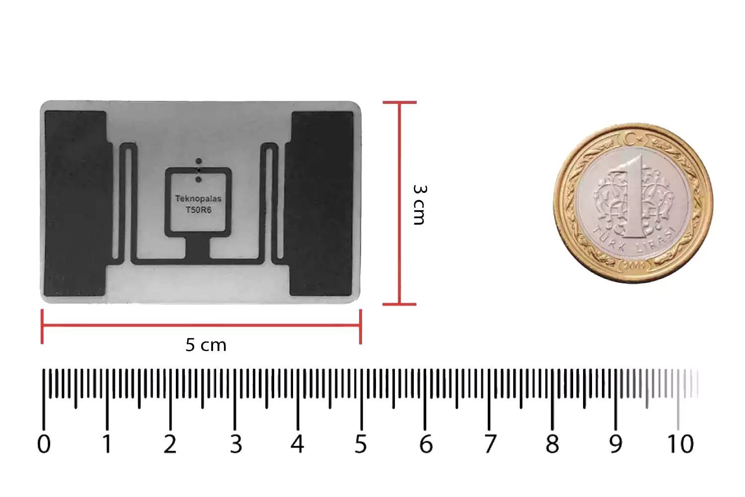 RFGate T50R6 UHF WRW RFID Etiket