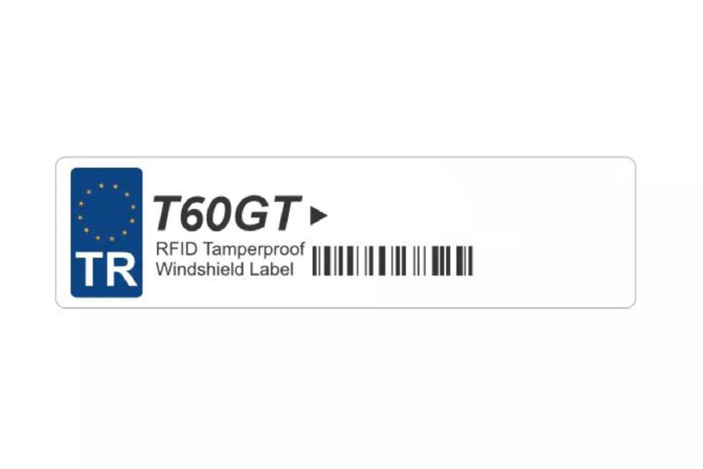 RFGate T60GT RFID Araç Etiketi
