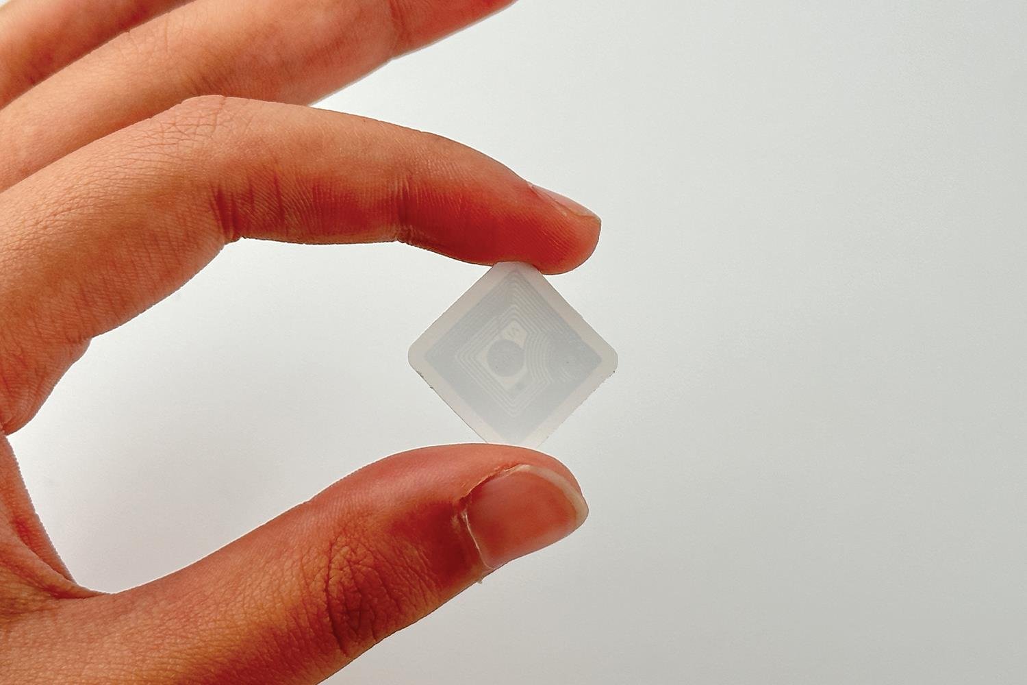 RFID Etiketi 18x18 mm HF ICODE SLIX 