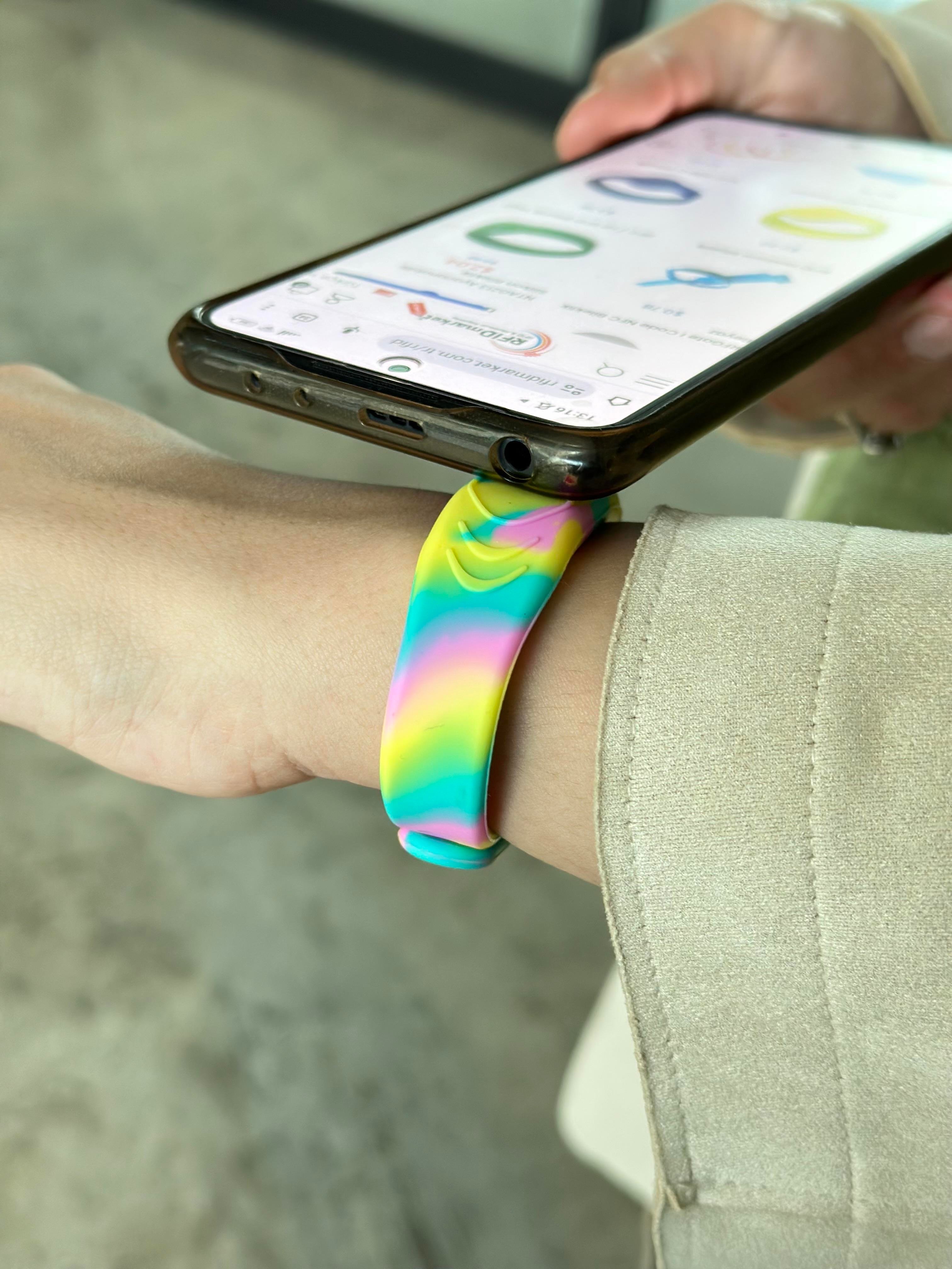 RFID Mifare Silicone Wristband