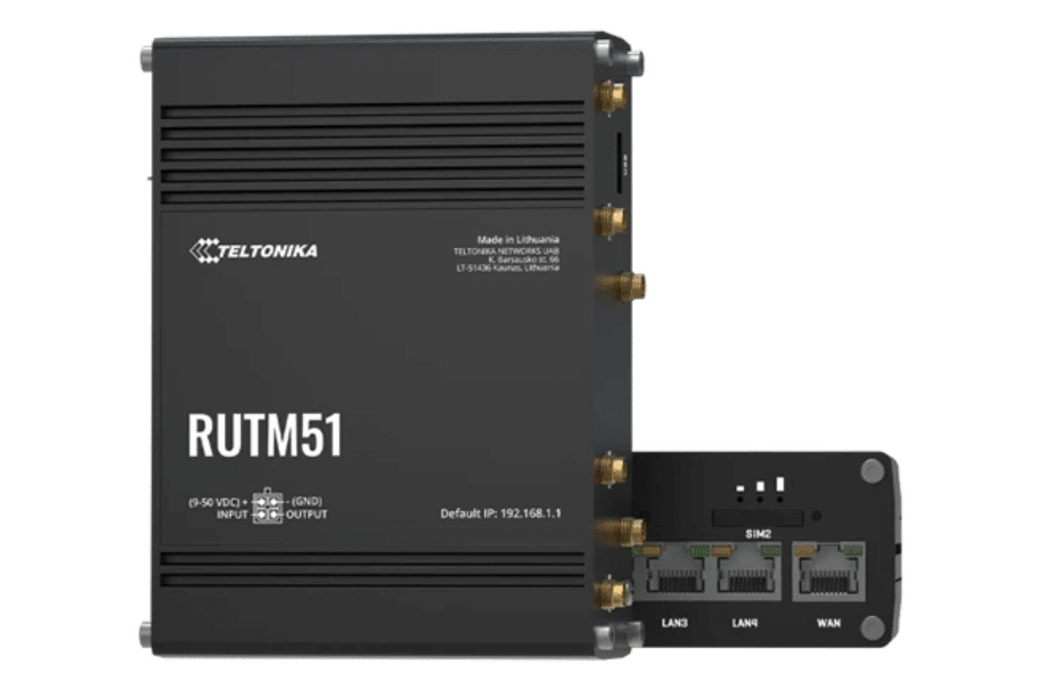 RUTM51 Endüstriyel 5G Yönlendirici