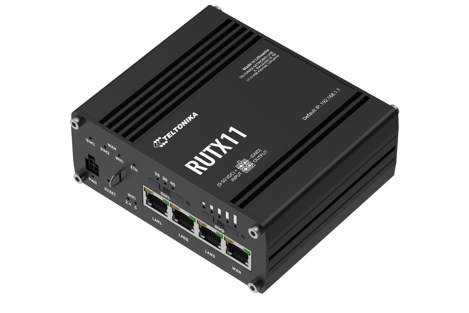 RUTX11 Endüstriyel Hücresel Yönlendirici