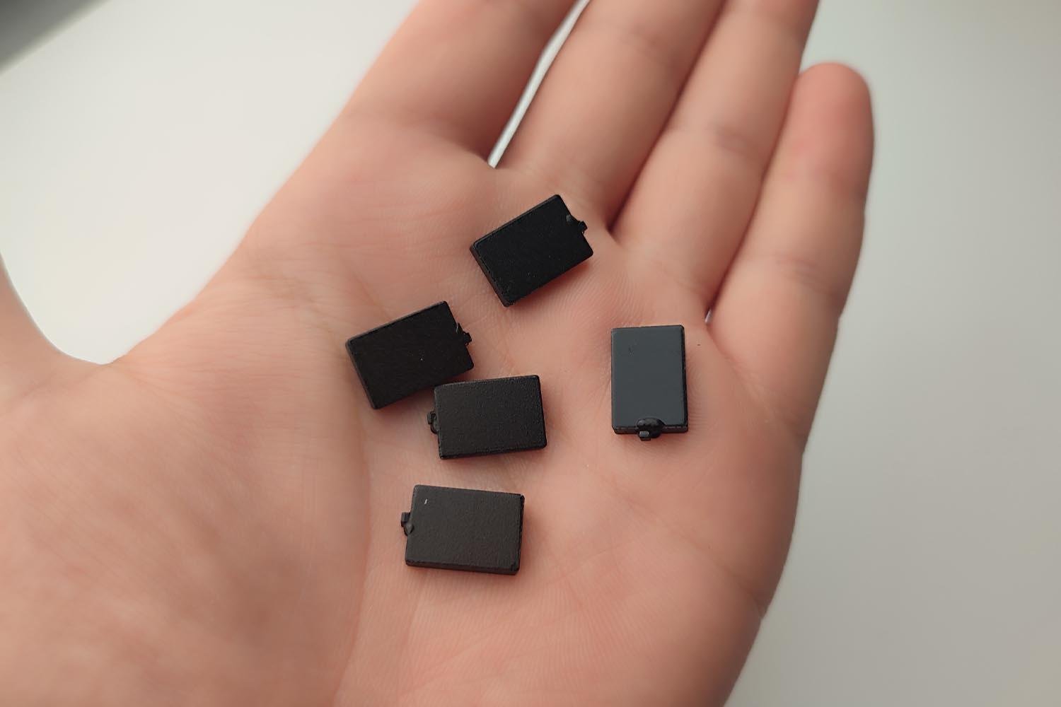 Seramik Yıkanabilir Metal Üstü RFID Etiket 13x9x3mm