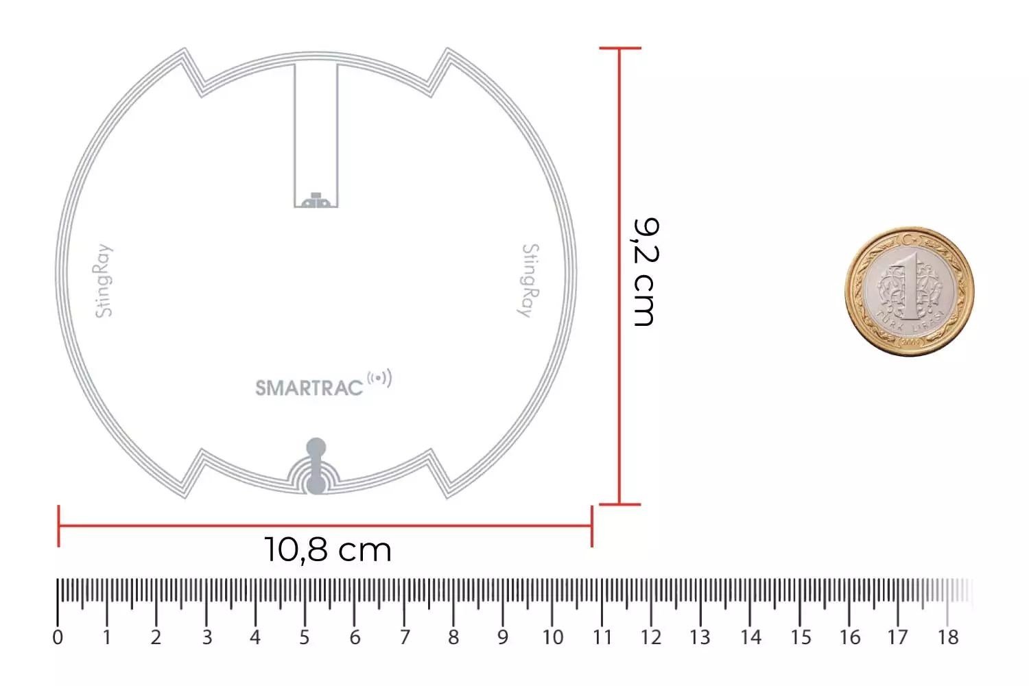 Smartrac StingRay NFC/HF RFID Wet Inlay (NXP ICODE SLIX2)