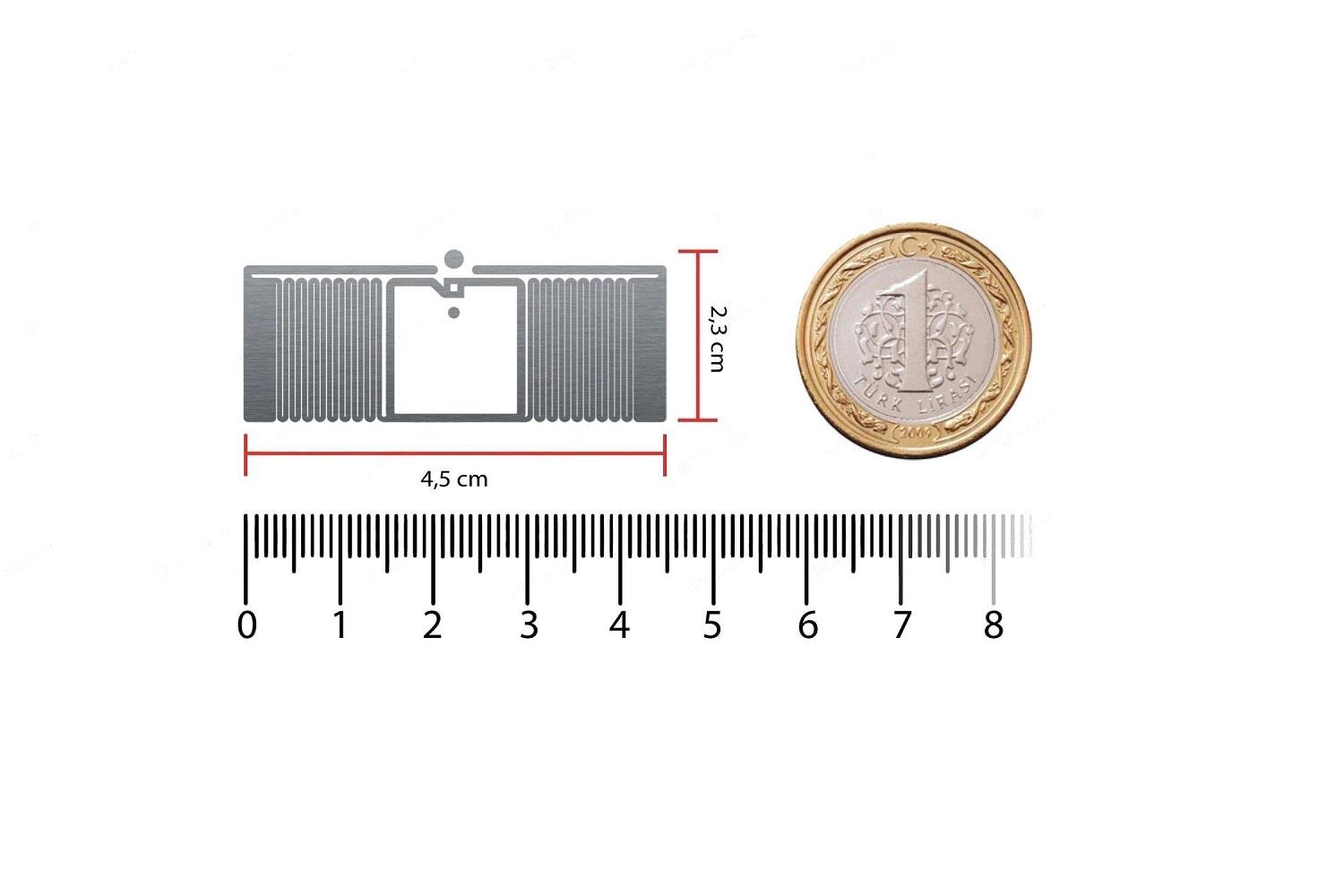 T-Laundry Soft 2345-01 Sert Yüzey RFID Etiketi