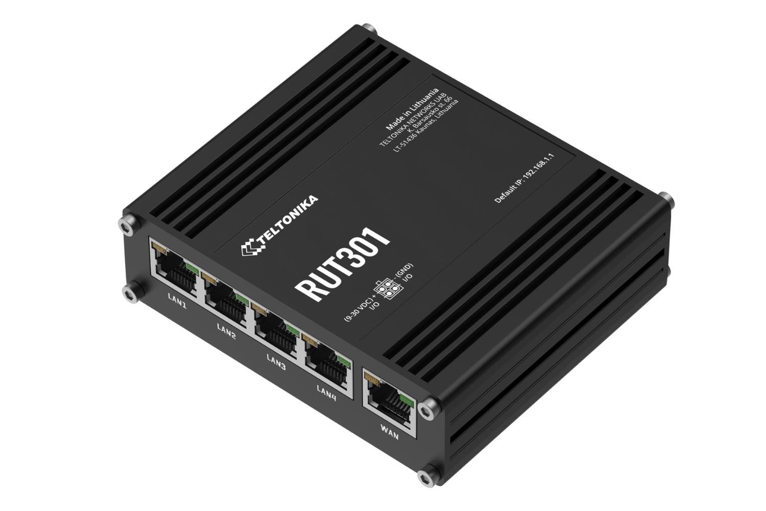 RUT301 Endüstriyel Ethernet Yönlendirici