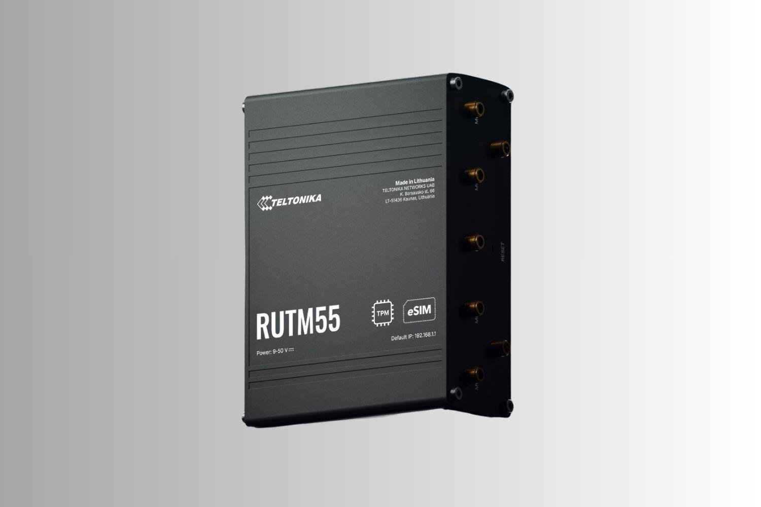 Teltonika RUTM55 Endüstriyel 5G Router