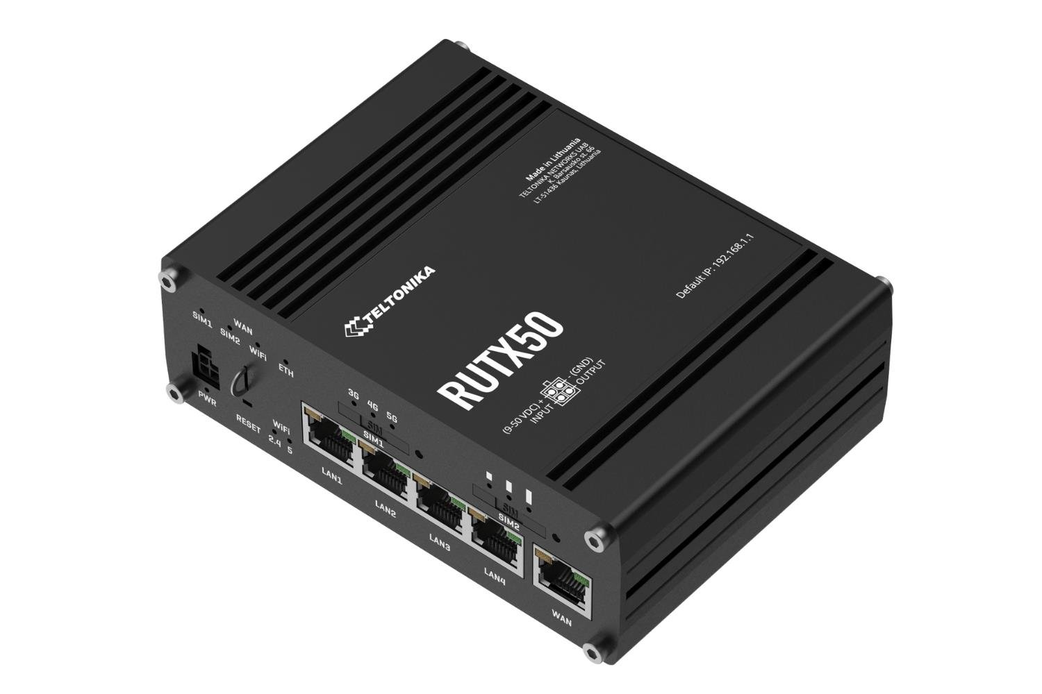 RUTX50 Endüstriyel 5G Yönlendirici