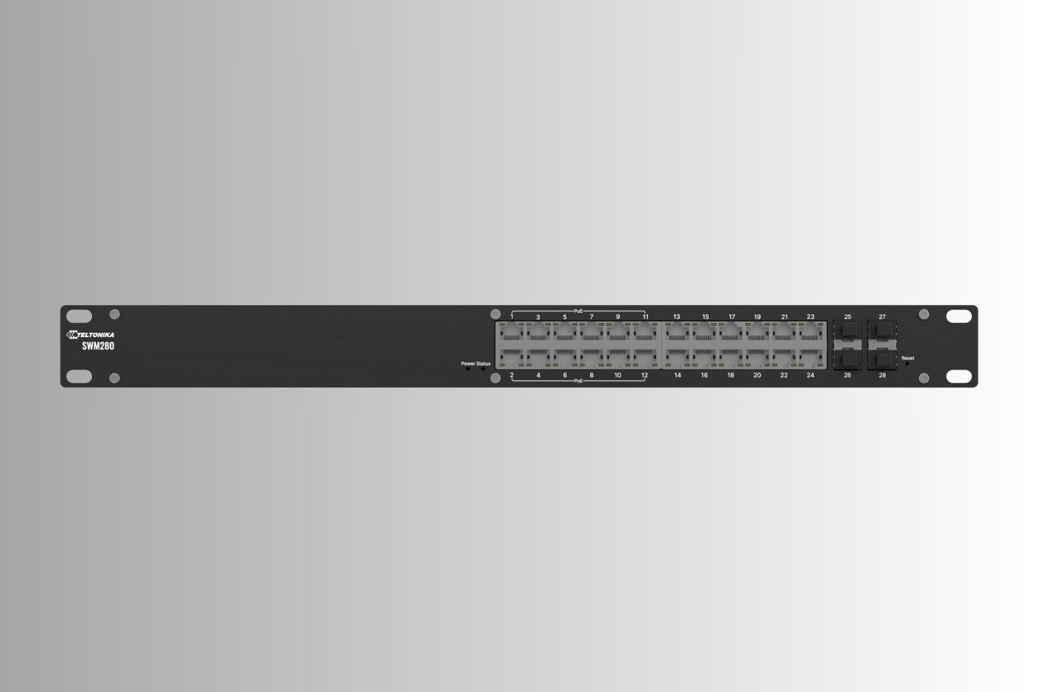Teltonika SWM280 Yönetilebilir Endüstriyel Ethernet Switch