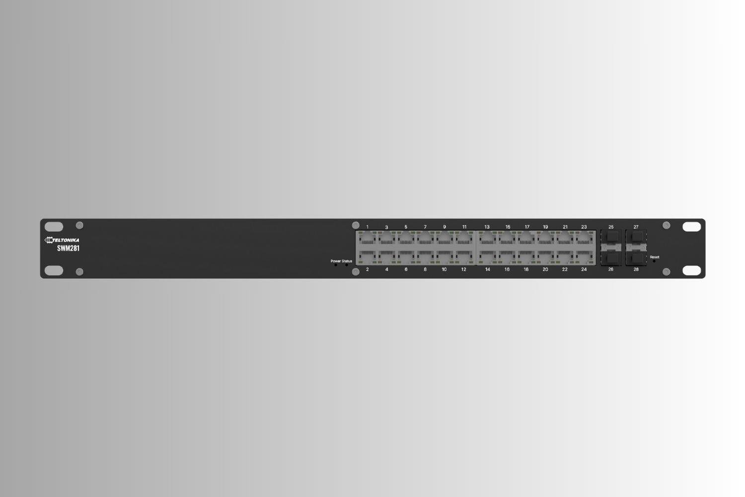 Teltonika SWM281 Yönetilebilir Endüstriyel Ethernet Switch