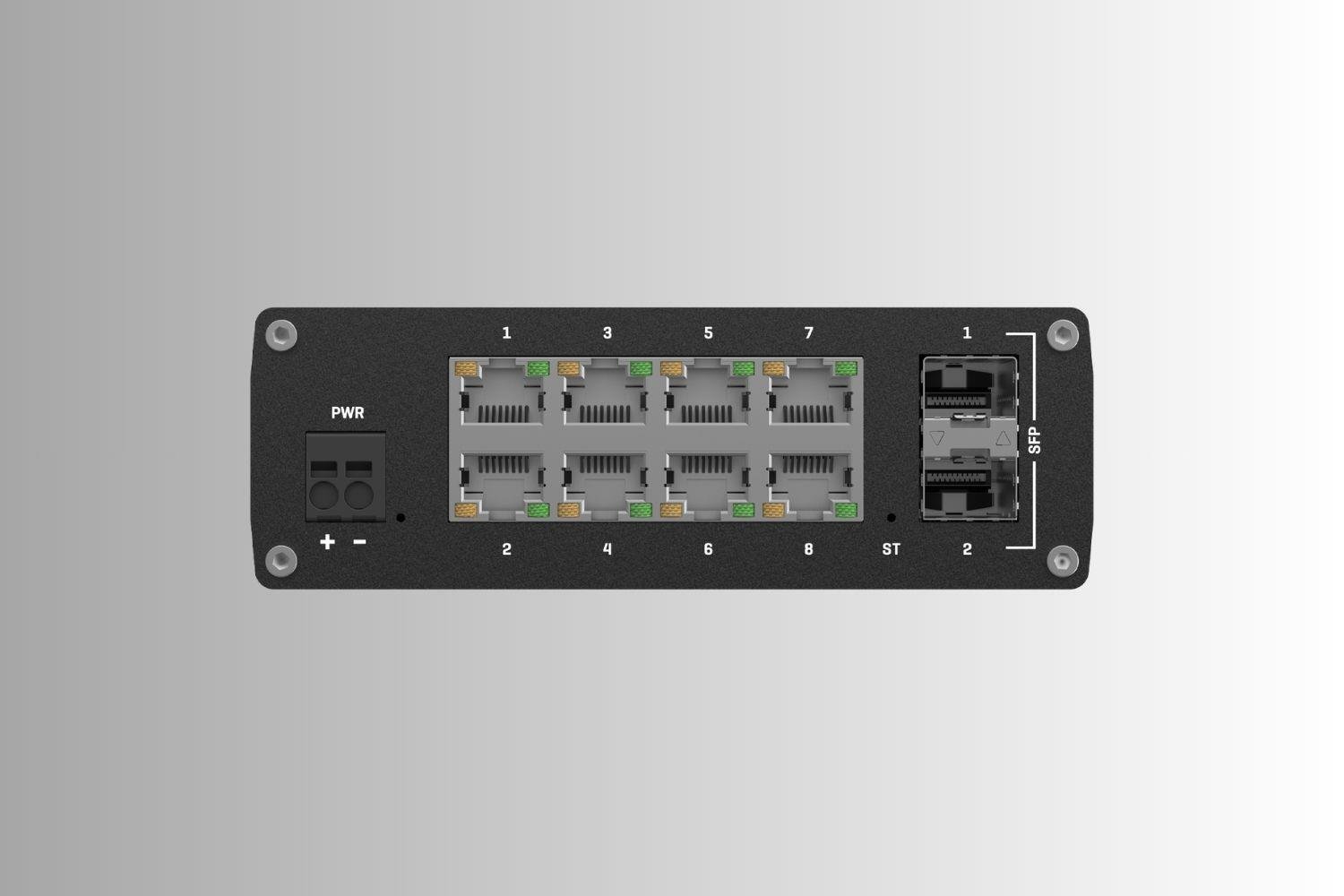 Teltonika TSW212 Endüstriyel Yönetilebilir Ethernet Switch