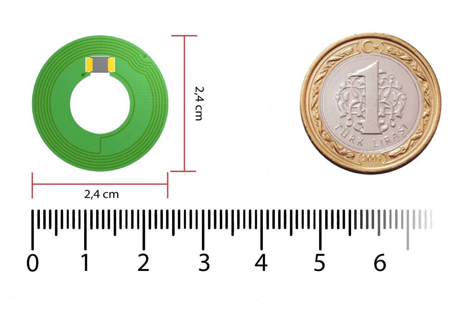 TPS-D24-HF RFID PCB Kartı