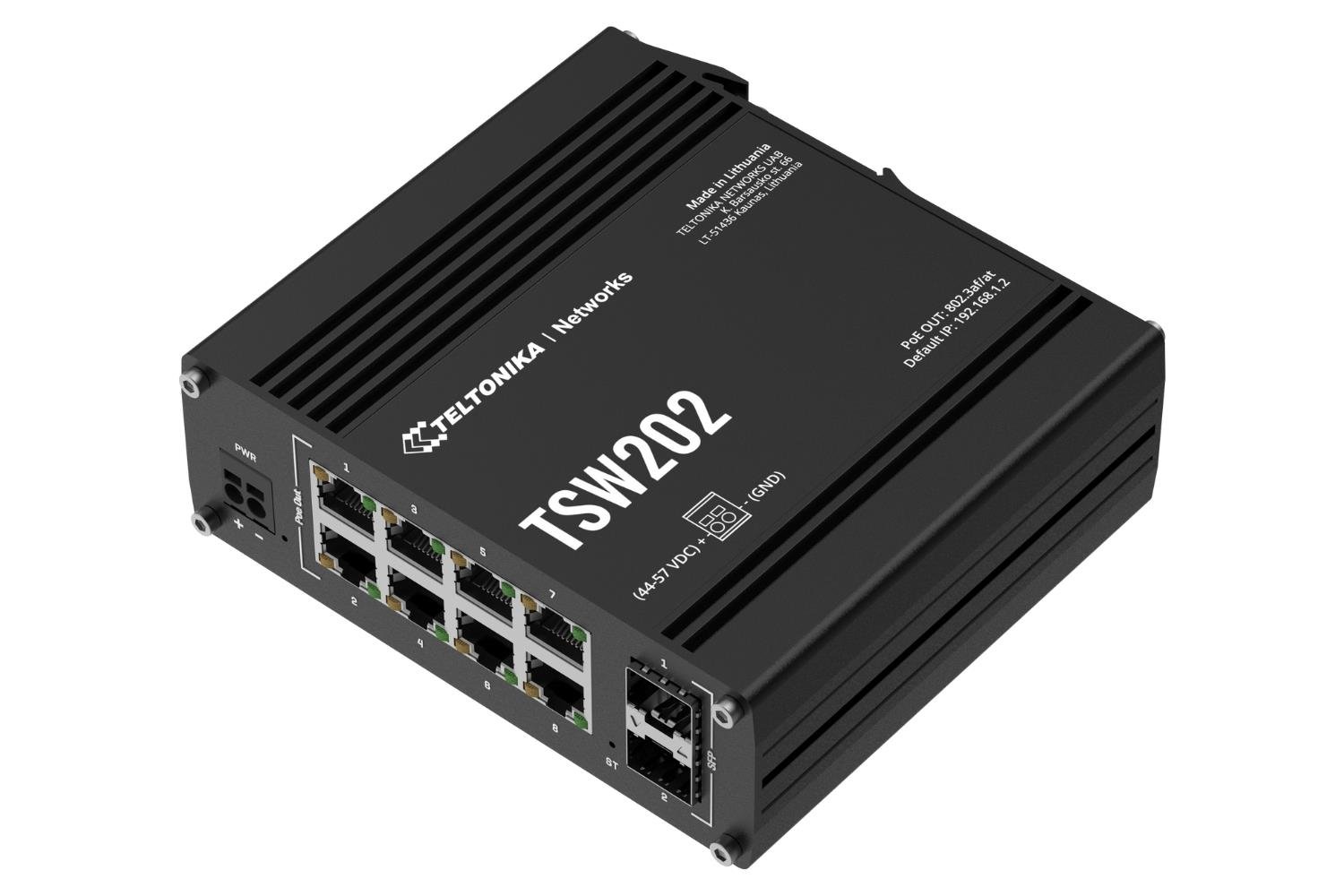 TSW202 Yönetilen PoE+ Ethernet Anahtarı