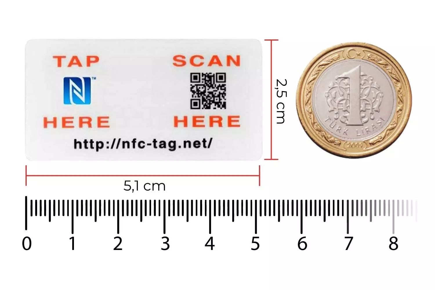 Vulcan RFID Custom NFC 13.56 Mhz Etiket