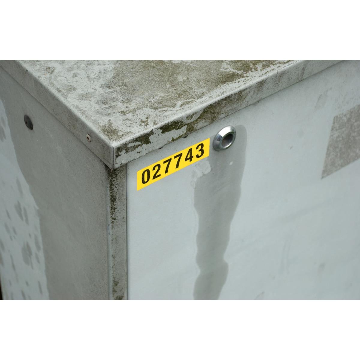 Y4900664 M21-750-595-YL Etiket ile Esnek ve Dayanıklı Etiketleme