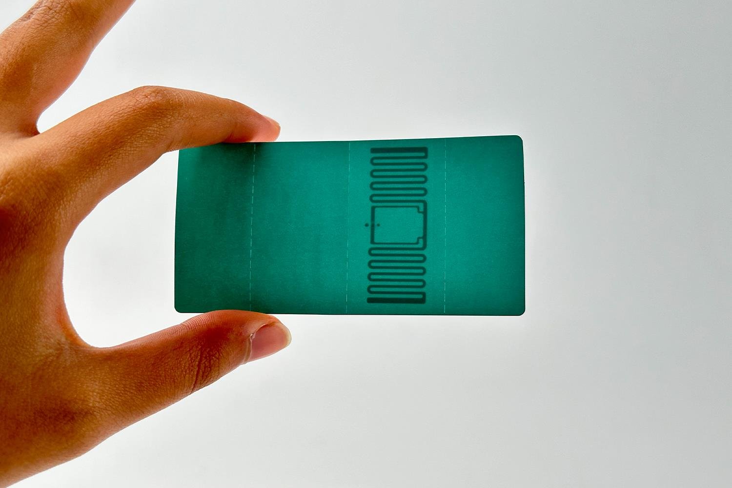 Yüksek Performanslı HF RFID Etiket 80x50 mm