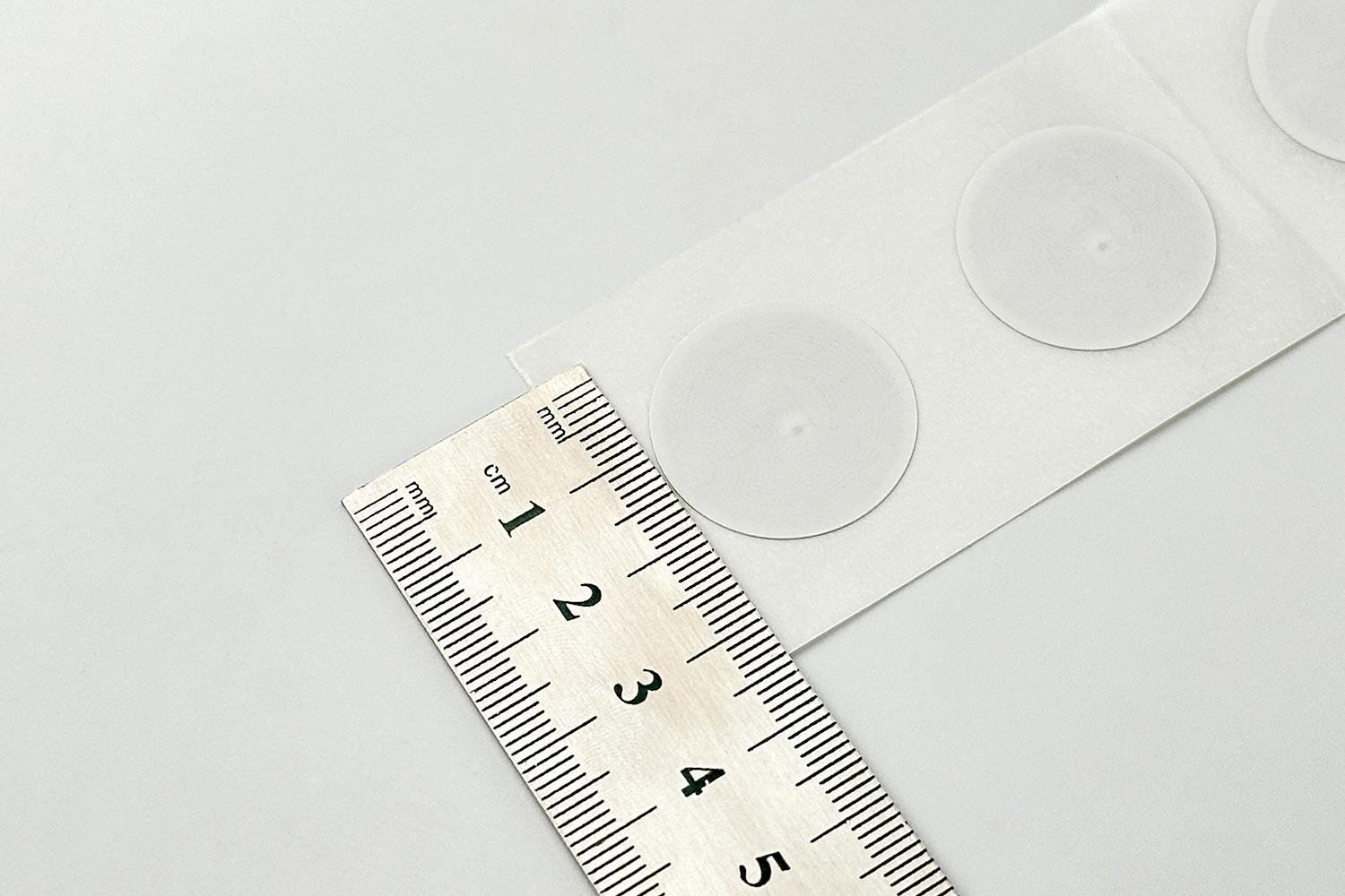 Yuvarlak HF RFID 25mm Etiket  25 mm Dia