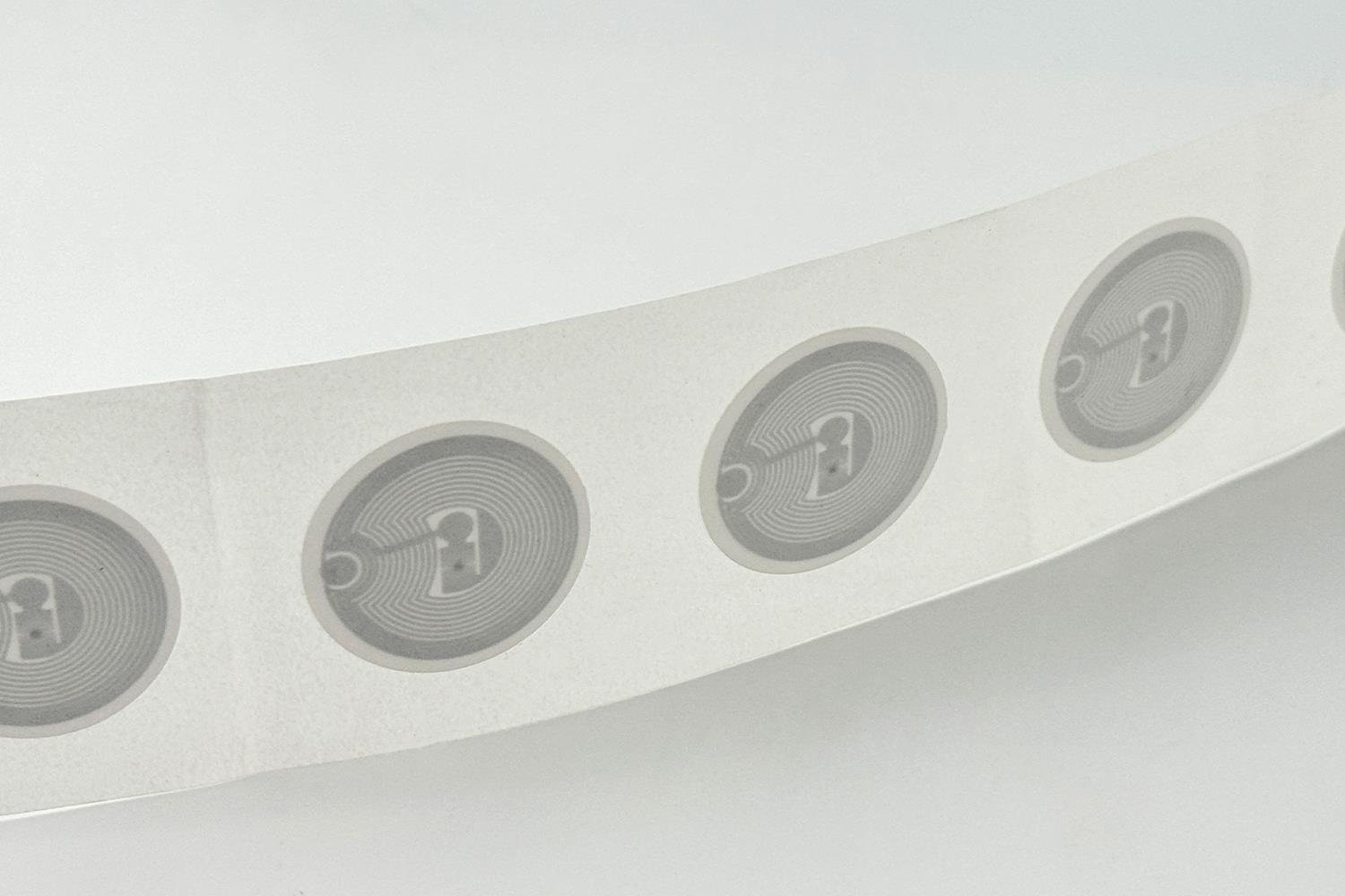 Yuvarlak HF RFID 25mm Etiket  25 mm Dia